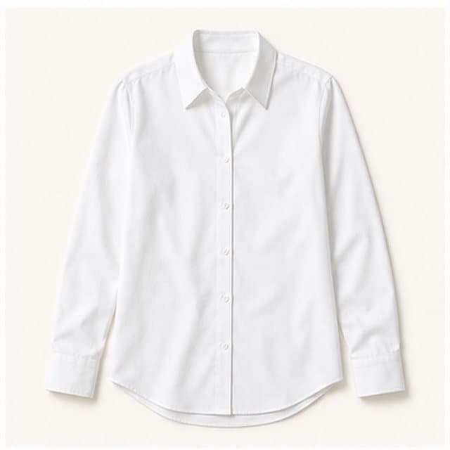 Crisp white shirt