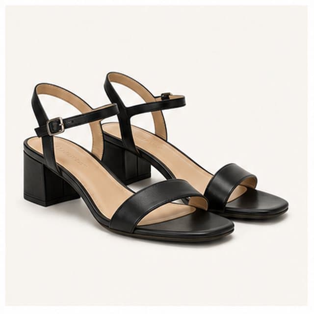 Low block-heel sandals